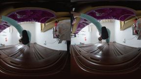 3DVR180 MARTINA's Dirty Feet Dwarf POV Englis