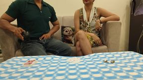 Stepsister Saara Lost Her Pussy in a Card Game