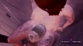 Best Sex in the Bathroom Compilation &mdash;  February 2021 - Sexual Hot Animations