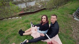 Czech girl with a pregnant belly gets fucked silly