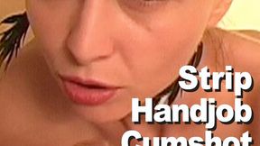 Alesha Bizart & Simon Synister Strip Handjob Cumshot ZY2840