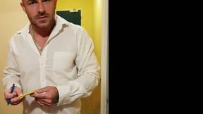 Natural Ginger Bride's Sensual Encounter in Fiery Red Nylons