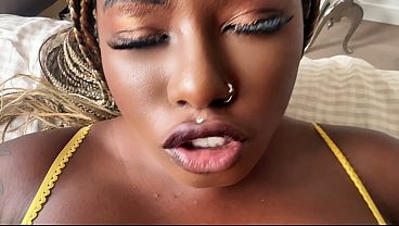 Xeinna Rose POV Ebony Fucks Step Brother Big White Cock