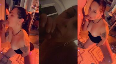 Compilation of hot insatiable vixen sucking the cum out of her friend while her stag records