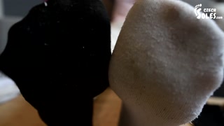 Wanna buy my smelly socks on CzechSoles? (worn socks, POV socks, smelly socks, foot smelling, feet)