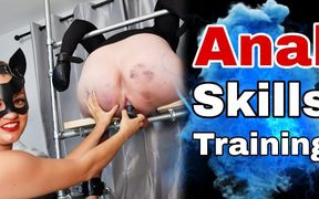 Anal Skills Training Femdom Slave Stretching