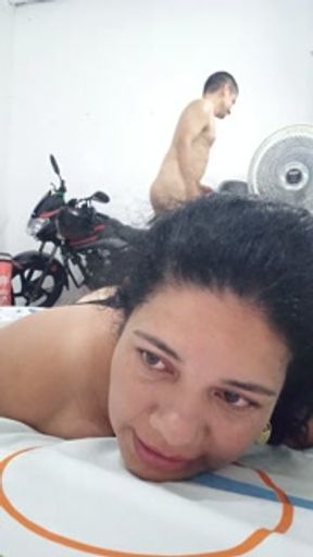 Rich delicious and nourishing blowjob lying down