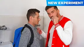 Chris Gets Dominated by Jock — Rough Bully Turns into Steamy Anal Session – TinyGays 18+