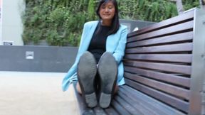 ATTORNEY DEVASTATING STINKY WIDE SOLES AT LUNCH