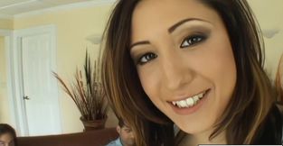 Sammy Cruz Swallowing 4 Hard Dicks