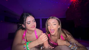 After Party Rave Ended In A Hot And Wet Threesome With Cum Swap - Alice Thunder, Nikki Nicole, Brian Omally