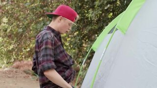 Sensational girls fuck before one lucky dude joins the fun