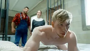 Muscle Hunk Fucking Submissive Jock Jesse Stone, Lucca Mazzi Pounds Hard DisruptiveFilms