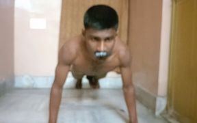 Nude Workout Is a Different *** of Fun. Sex Workout