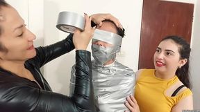 Sara's First Bondage Experience - Part 3: Wrapped Up Tight (low res mp4)
