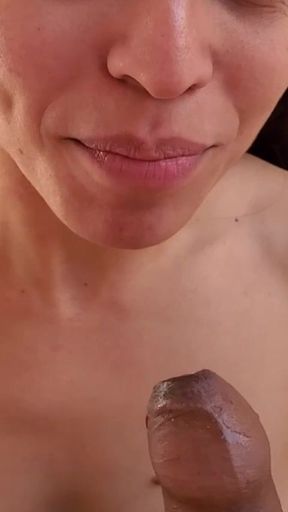 Blowjob whore Daniela Duran sucks cock and swallows cum in onlyfans filthy blowjob ea