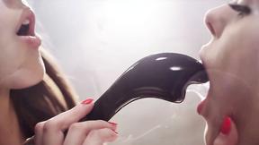 ”Dom Lesbian Girlfriend wants to invite a Prick POV”