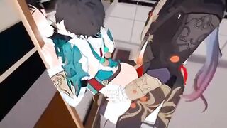 Blade/Dan Heng Honkai: Starlet Ride Yaoi