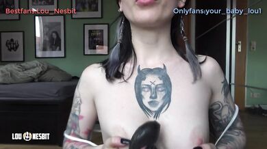 Caged in German dirty talk and filthy teasing