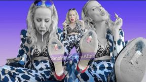 2 marlboro red for my human ashtray & high heel licker