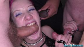 catalia valentine and linda lush bukkake snowballing