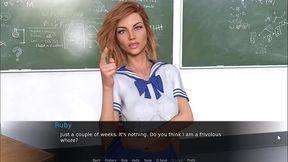 johannesgaming - update #91 - futa dating simulator 3 ruby is teasing him with her sexy school outfit - jun 06, 2024
