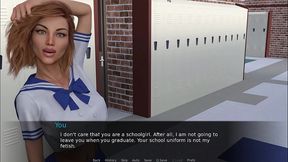 johannesgaming - update #91 - futa dating simulator 3 ruby is teasing him with her sexy school outfit - jun 06, 2024