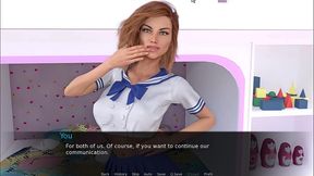 johannesgaming - update #91 - futa dating simulator 3 ruby is teasing him with her sexy school outfit - jun 06, 2024