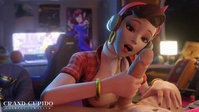 [Compilation]Your Dick is Under Arrest Blowjob team [Grand Cupido]( Overwatch )