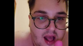 Italian faggot boy gaping ass and performing big blowjob
