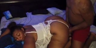 Ken Love Suck and Fuck Horny Ebony MILF After She Get Out the Shower