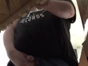 Busting a nut before wife gets home