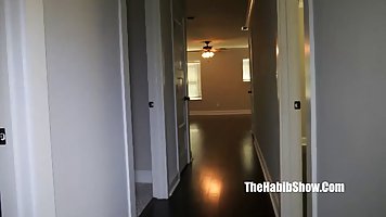 Sexy black babe Blu Meree takes BBC before shower