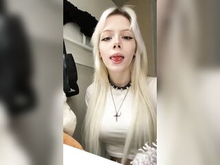 (Giantess/Vore) Egirl swallowing some little chaps