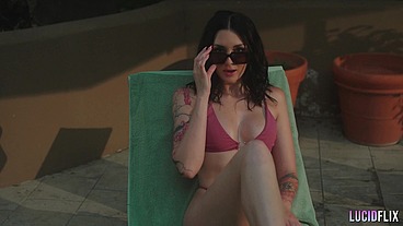 LUCIDFLIX The pool with Charlotte Sins