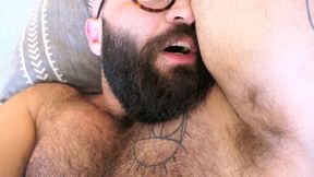 Showing off My Hairy Body and Pink Pussy for You. Come Get a Sniff and a Taste!