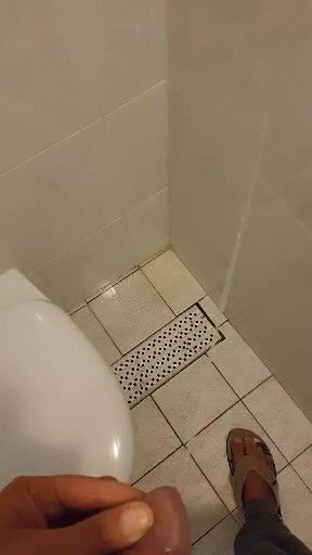 Pissing at the rest area