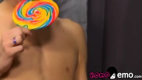 Young emo gay Kyler Moss pounded cute twink after blowjob