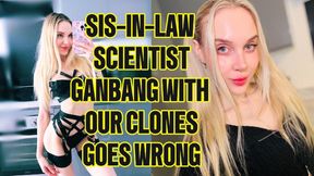 AUDIO Sis-in-law Scientist Gangbang With Clones GONE WRONG Sofie Skye - 480p