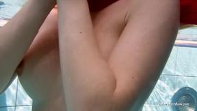 ”Astonishing girls swimming naked”