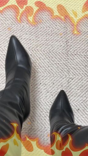 You like boots, don't you? Be honest.