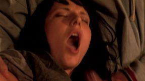 the waitress gets double penetrated in the tavern by two cocks