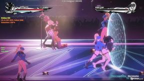 Animated Onyx babe gets it all in 3D