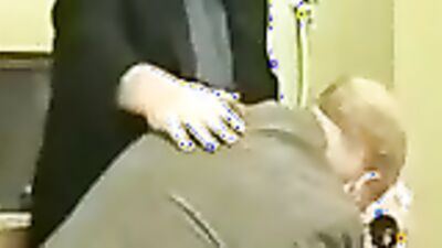 Vintage conference babe gets raw & dirty in solo group sex action