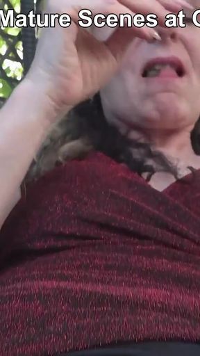 My first Very Own Fuck Boy! Horny Granny Ella Rosalia at GrandMams   Clip 1