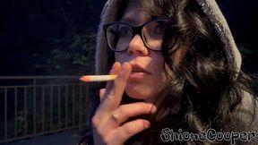 night smoking when is minus temperature outside be with me at this moment