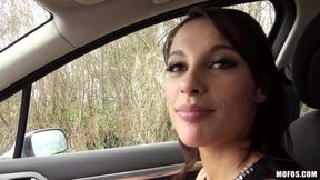 Stranded Frenchie Fucks In The Car 1 - Nikita Bellucci