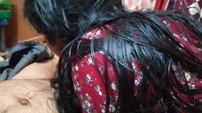 Kerala Village Girl Sucks Her Boyfriend Cock and Makes Him Happy and Shows Heaven