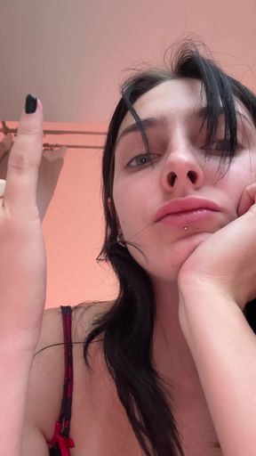 Chastity toy play leads to humiliation