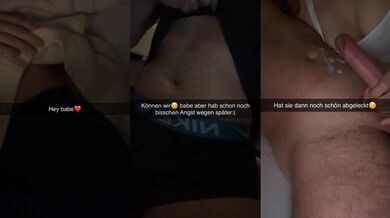 Girlfriend cheats on me after club Snapchat Cuckold German